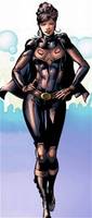 NIGHT GIRL Lydda Jath Legion of Super-Heroes Substitute (DC Universe) Custom Action Figure