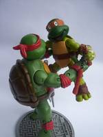TMNT Classic Toon Style Heads (Teenage Mutant Ninja Turtles) Custom Action Figure