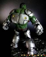 Hulk (Marvel Now Indestructible Hulk W Stark Tech) (Marvel Legends) Custom Action Figure
