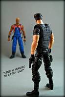 John Spartan (Movie Maniacs) Custom Action Figure