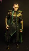 Loki (Avengers) Custom Action Figure