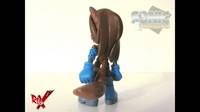 Project: Sapphire  "Kaylee Silverknight" (Sonic) Custom Action Figure