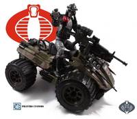 Cobra/Decepticon Alliance: Swindle ATV (Transformers) Custom Action Figure