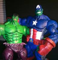 Captain America Hulk (Marvel Select) Custom Action Figure