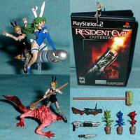 Funny Bunny Cindy Lennox (Resident Evil) Custom Miniature / Figurine