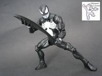 Venom - 1st Appearance V2 (Spider-Man) Custom Action Figure