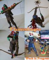 Flameslinger (Skylanders) Custom Action Figure