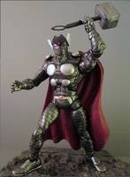 Thor in Destroyer Armor (Version 2) (Marvel Legends) Custom Action Figure