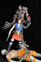 Gaige and Deathtrap (Borderlands) Custom Action Figure