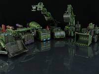 Devastator Combined (1 of 2) (Transformers) Custom Action Figure
