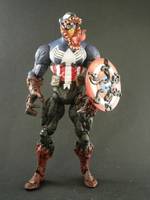 Venom Captain America (Marvel Legends) Custom Action Figure