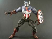 Venom Captain America (Marvel Legends) Custom Action Figure