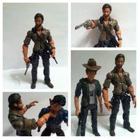 Rick Grimes (Walking Dead) Custom Action Figure