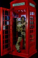 Telephone Booth 1/6 Scale (Superman) Custom Action Figure