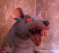 Wolfenstein 3D Mutant Rat (Wolfenstein) Custom Miniature / Figurine