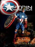 Captain America (Battle Damaged) (Marvel Legends) Custom Action Figure