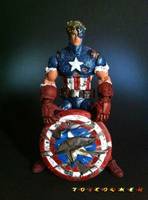 Captain America (Battle Damaged) (Marvel Legends) Custom Action Figure