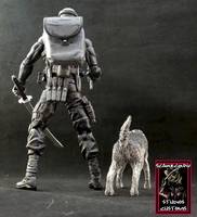 Snake Eyes and Timber (G.I. Joe) Custom Action Figure