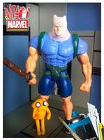 Cable Halloween Custom - Finn the Human (X-Force) Custom Action Figure