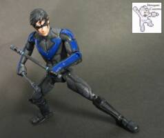 Nightwing - Arkham City (Batman) Custom Action Figure