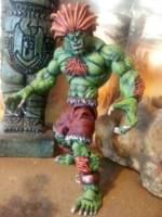 Street Fighter 2 ... Blanka (Street Fighter) Custom Action Figure