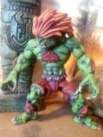 Street Fighter 2 ... Blanka (Street Fighter) Custom Action Figure