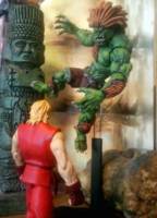 Street Fighter 2 ... Blanka (Street Fighter) Custom Action Figure