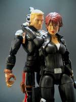 Ultimate Avengers Black Widow (Marvel Legends) Custom Action Figure