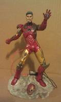 Aged Battle Damaged Iron Man (Avengers) Custom Action Figure