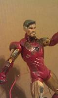 Aged Battle Damaged Iron Man (Avengers) Custom Action Figure