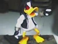 Lobo the Duck (Amalgam) Custom Miniature / Figurine