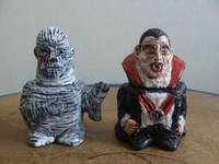 Mummy&Vampire Salt & Pepper Shaker Sculpt (Misc) Custom Other