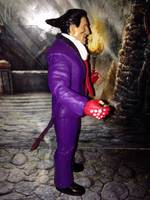 Purple Suit Kazuya Mishima (Tekken) Custom Action Figure