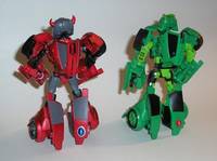 Animated Cliffjumper & Wasp (Transformers - Animated) Custom Action Figure