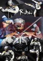 Raiden MGS4 (Metal Gear Solid) Custom Action Figure
