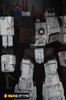Fall of Cybertron Metroplex (Transformers) Custom Action Figure