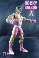 Rocky Balboa in Pink (Movie Masters) Custom Action Figure