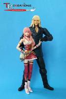 Snow Villiers Play Arts Kai (Final Fantasy) Custom Action Figure