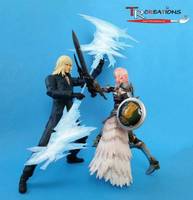 Snow Villiers Play Arts Kai (Final Fantasy) Custom Action Figure
