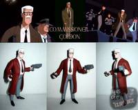 TNBA Commissioner Gordon (Batman Animated) Custom Action Figure