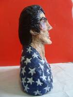 Boxer with Made in America Band Logo (Misc) Custom Statue / Bust