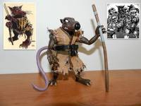 Mirage Comics Splinter (Teenage Mutant Ninja Turtles) Custom Action Figure