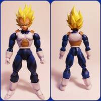 Dragonball Z SSJ Vegeta (Dragonball Z) Custom Action Figure