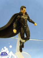 Man of Steel | Superman in Black Suit (Movie Masters) Custom Action Figure