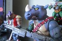 Cartoon TMNT "Rocksteady" Classics (Teenage Mutant Ninja Turtles) Custom Action Figure