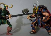 Thor in Armor (Armor of Might) (Marvel Legends) Custom Action Figure