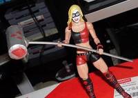 Aj Lee Harley Quinn Ring Gear (Wrestling) Custom Action Figure