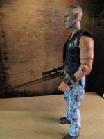 2 Handed Merle (Walking Dead) Custom Action Figure
