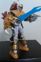 Golden Lion White Ranger (Power Rangers) Custom Action Figure