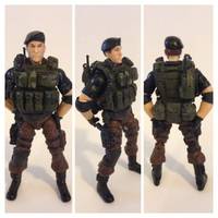 Flint Night Force (G.I. Joe 25th Anniversary) Custom Action Figure